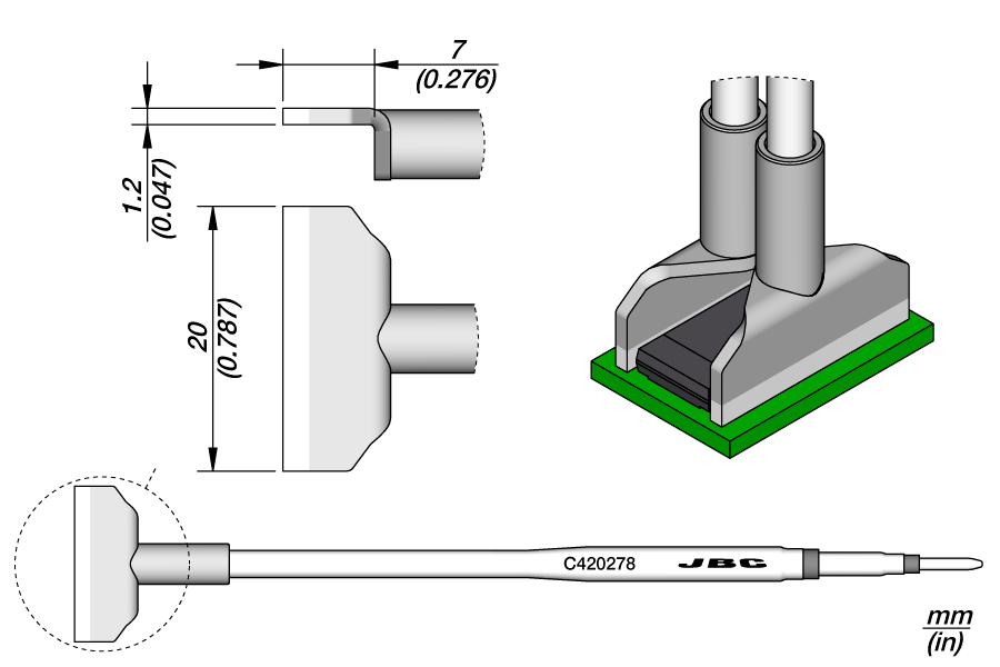 C420278 - Blade Cartridge 20